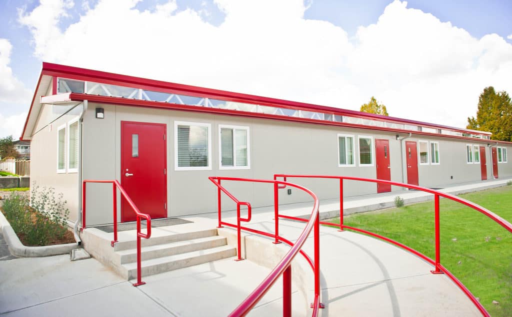 Surrey School Replaces Portables with EXO