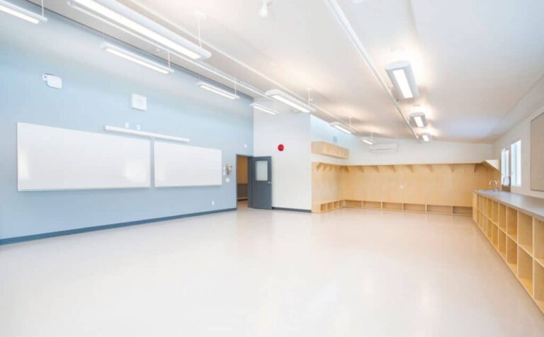 Coquitlam School Board Tours Blakeburn Elementary Quad Addition