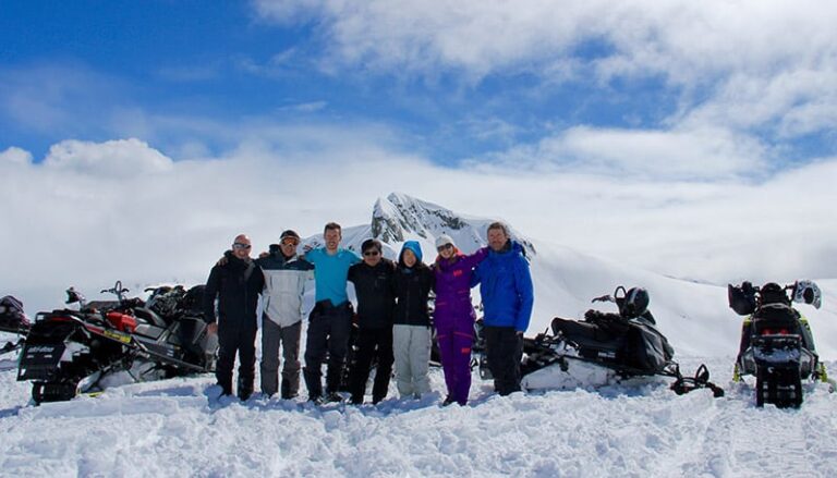 Pemberton Icefield Sledding