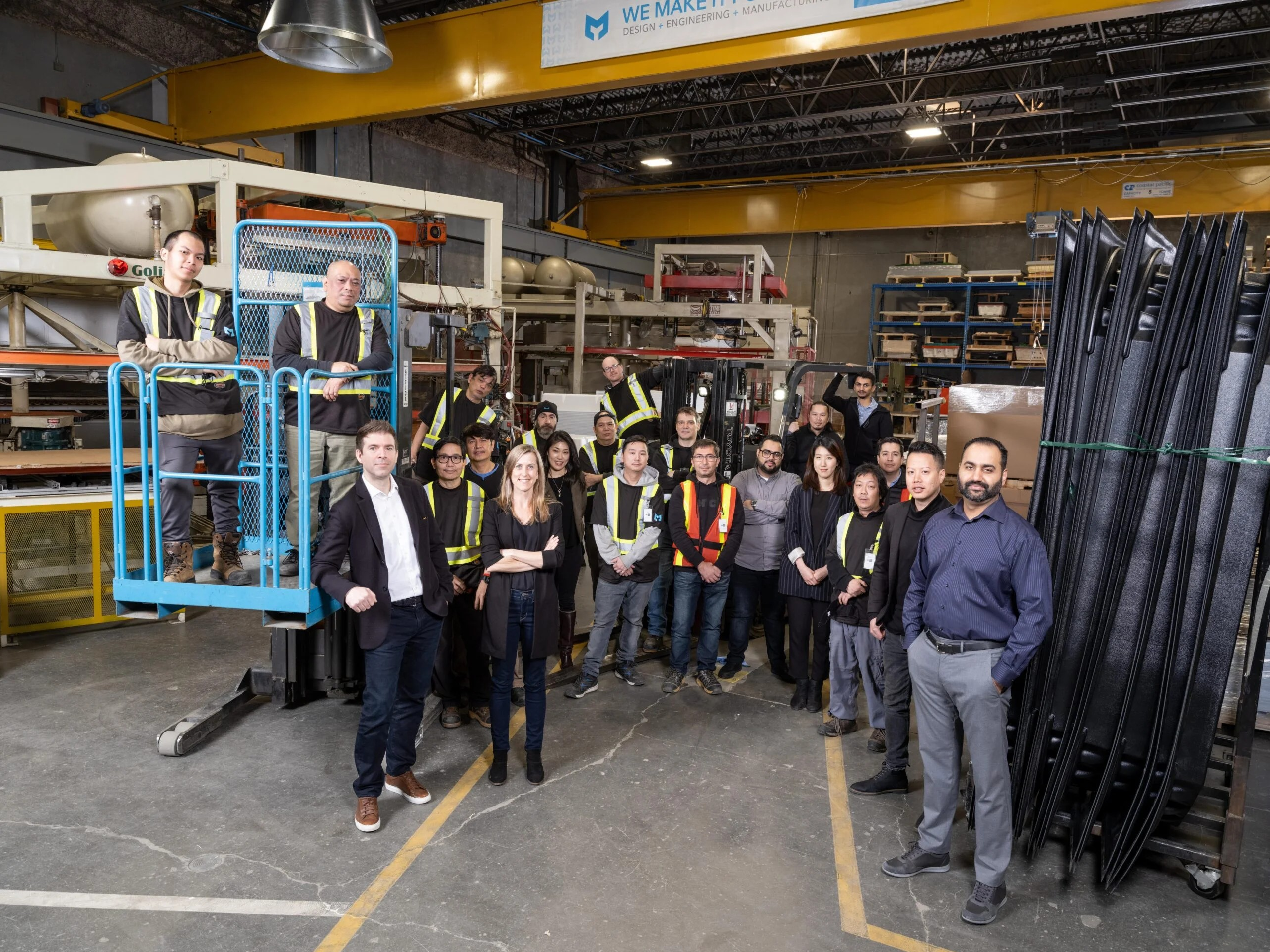 Team Photo EXO Professional Manufacturing Design Build